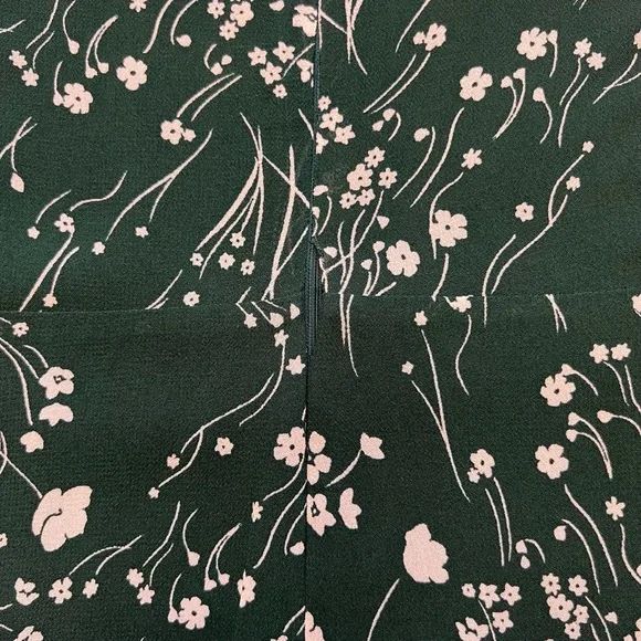 Reformation Green Floral Mini Dress - Picture 16 of 16
